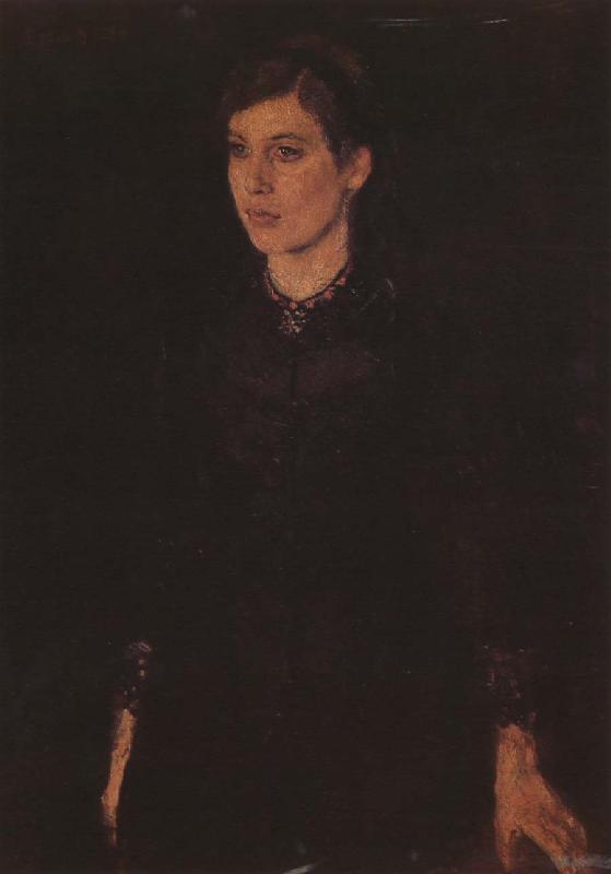 Edvard Munch Sister Englaer oil painting image